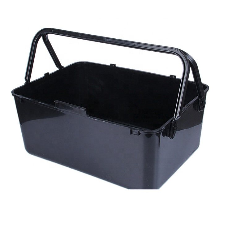 Rettangolare 9 pollici PP HDPE LDPE plastica vernice può secchio stampo vernice caddy secchio di vernice design